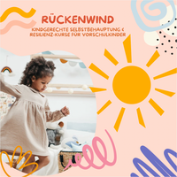 Rückenwind ist ein Workshop für Vorschulkinder zur Stärkung der Selbstbehauptung und Resilienz