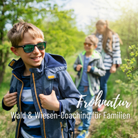 Das Wald und Wiesen Coaching für Familien verbindet systemische Familienberatung mit Natur Coaching